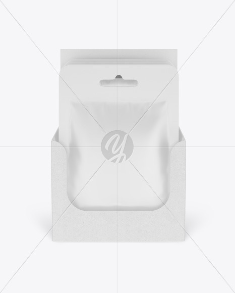 Matte Sachets w  Kraft Box Mockup PSD #3
