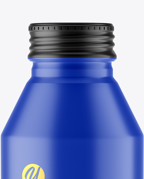 Matte Drink Bottle Mockup PSD #2