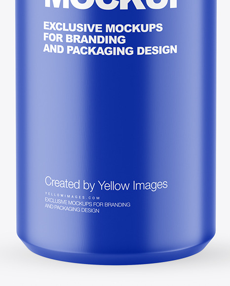 Matte Drink Bottle Mockup PSD #6