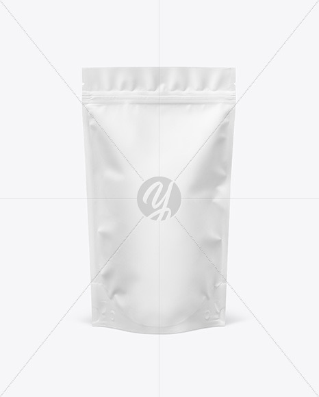 Matte Stand up Pouch Mockup PSD #3