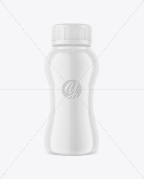 Matte Plastic Bottle Mockup PSD #3