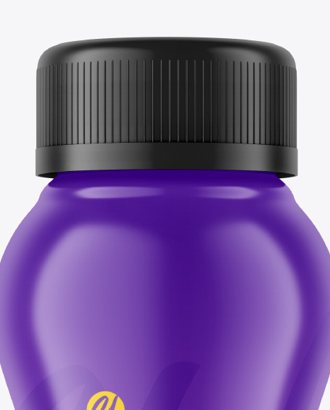 Matte Plastic Bottle Mockup PSD #2