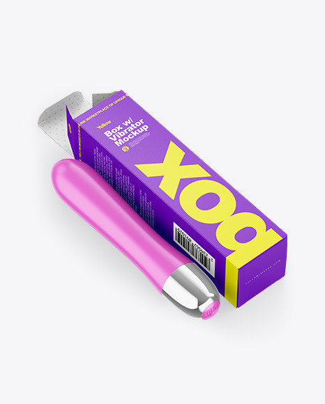 Vibrator with Box Mockups