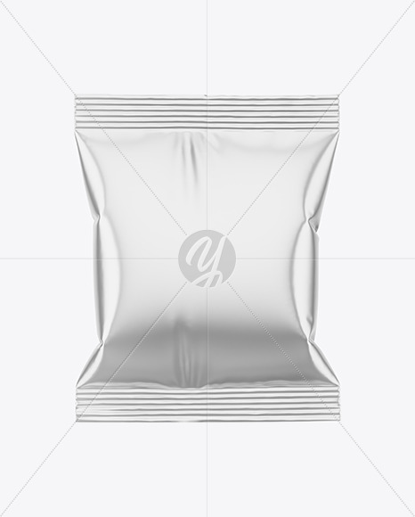 Metallic Snack Pack Mockup PSD #3