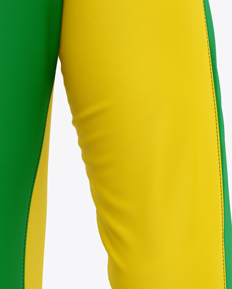 Long Sleeve Raglan Jersey Mockup PSD #5