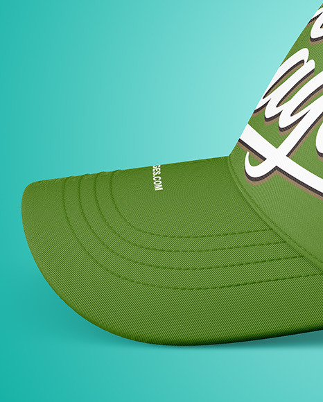 Baseball Cap Mockup   Side View PSD #7