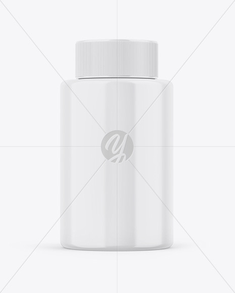 New Glossy Bottle Mockup