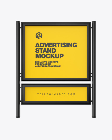 Advertising Board Mockup