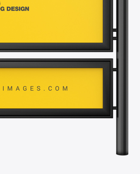 Advertising Board Mockup PSD #7