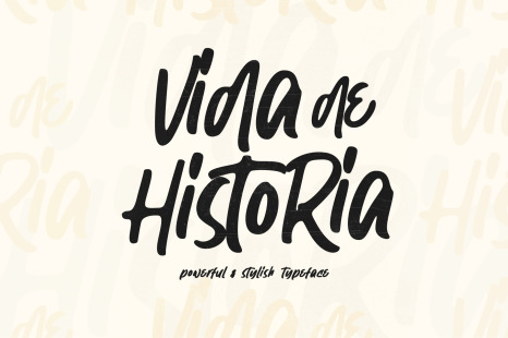 Vida de Historia - Stylish Typeface