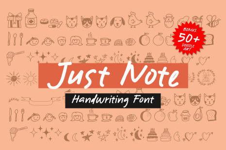 Just Note - Font and Doodle