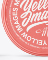 Two Matte Ice Cream Cups Mockup