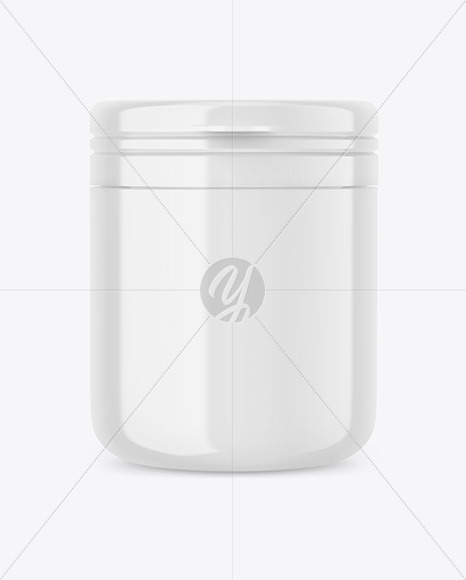 Plastic Pills Jar Mockup PSD #3