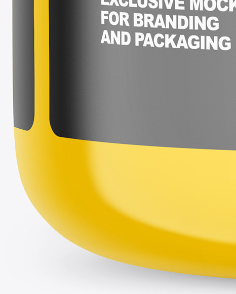 Plastic Pills Jar Mockup PSD #6