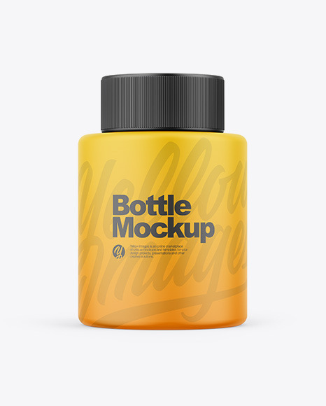 Matte Bottle Mockup