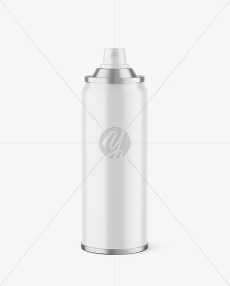 Matte Spray Bottle Mockup PSD #3