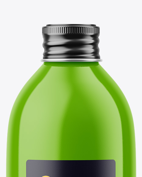 Glossy Bottle w/ Glossy Label Mockup bathroom 97294