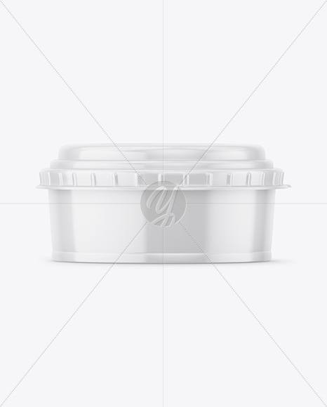 Glossy Plastic Container PSD #3