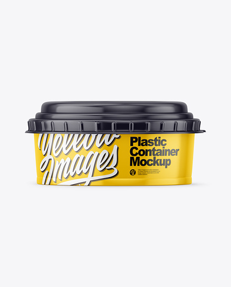 Glossy Plastic Container