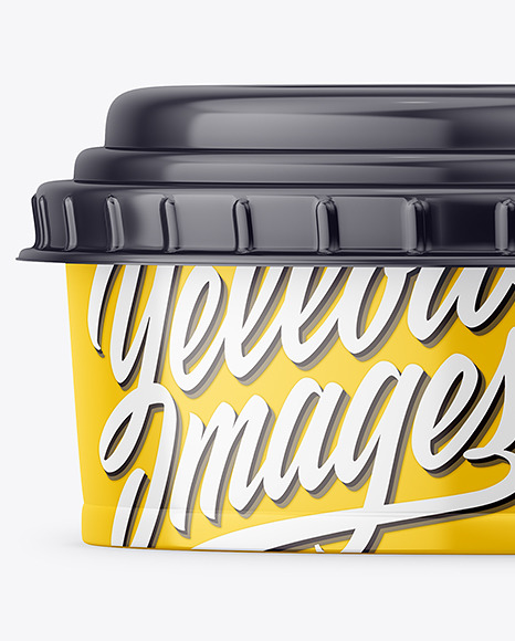 Glossy Plastic Container PSD #2