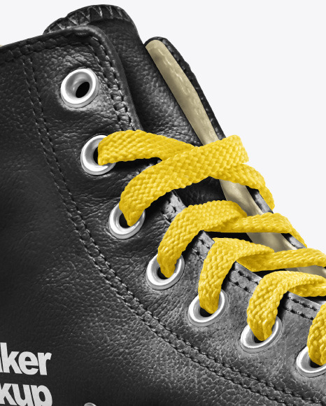 Leather Sneaker Mockup PSD #4