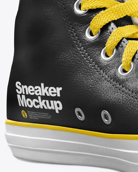 Leather Sneaker Mockup PSD #5