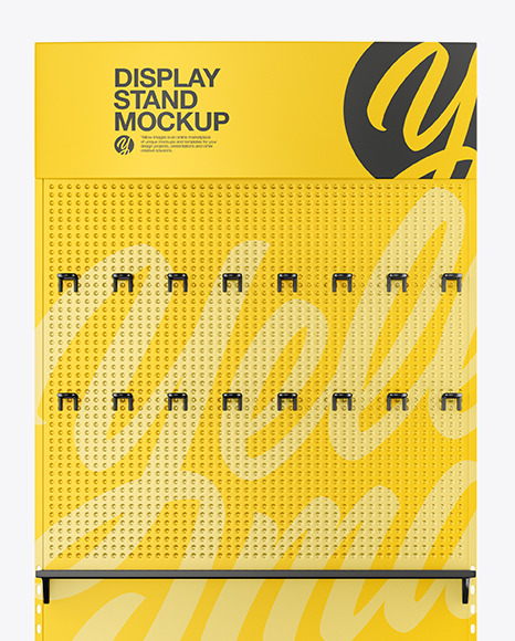 Display Stand Mockup PSD #1