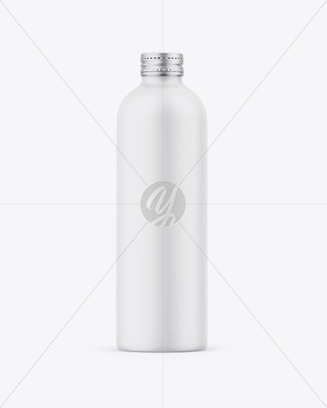 Matte Bottle Mockup PSD #3