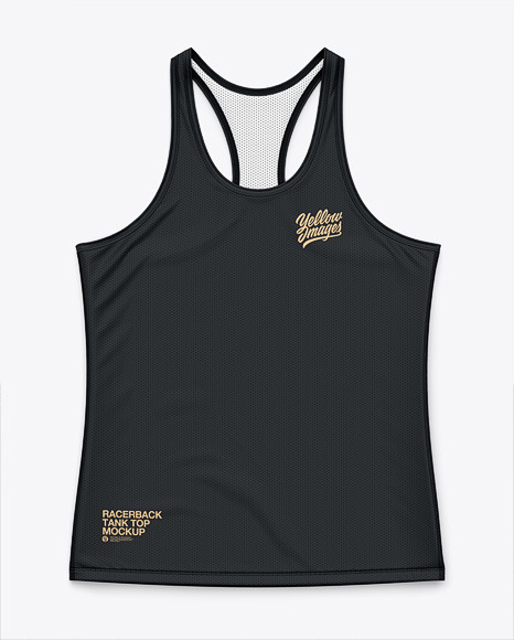 Download Racerback Tank Top Mockup PSD Mockups by CG Tailor