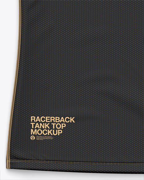 Racerback Tank Top Mockup PSD #1