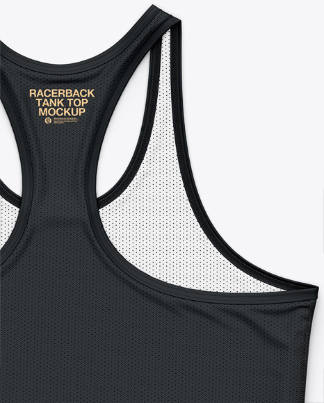 Racerback Tank Top Mockup PSD #6