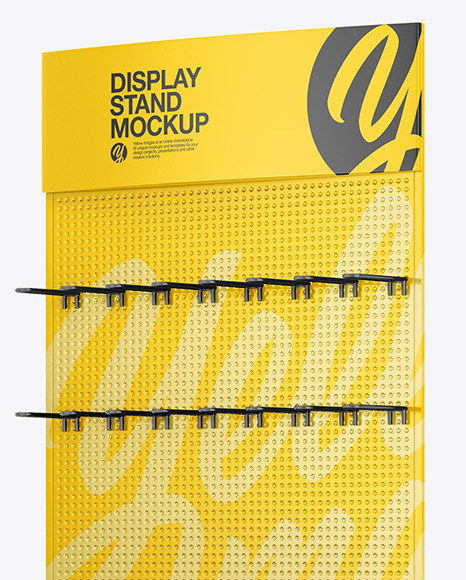Display Stand Mockup PSD #1