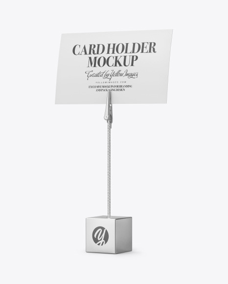 Card Holder Mockup PSD #2