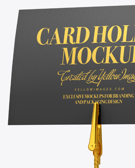 Card Holder Mockup PSD #6