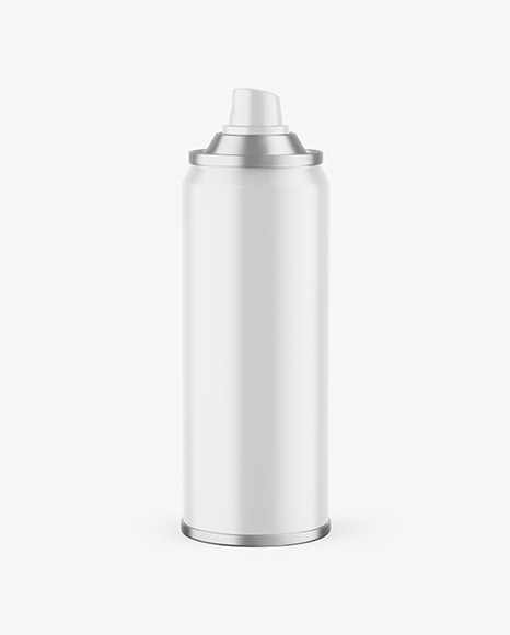 Matte Spray Bottle Mockup PSD #3