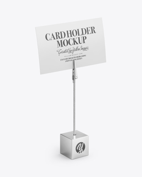 Card Holder Mockup PSD #2