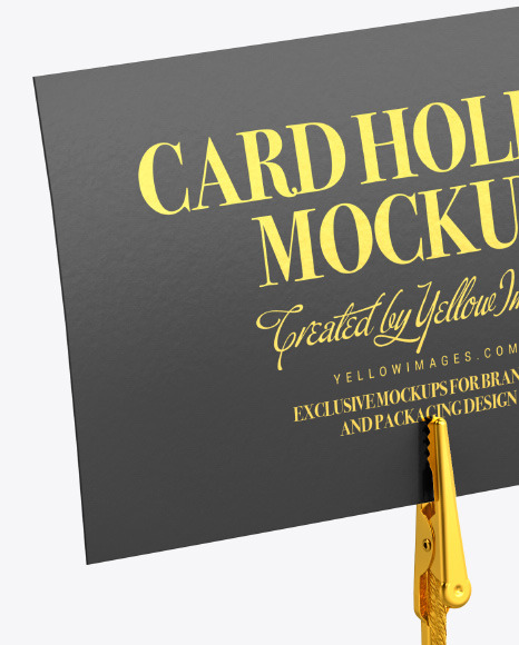 Card Holder Mockup PSD #6