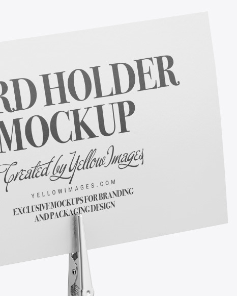 Card Holder Mockup PSD #7