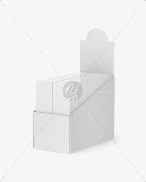 New Free Mockups – Kraft Display Stand w/ Boxes Mockup – Download Now