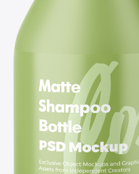 Shampoo Bottle Mockup PSD #2