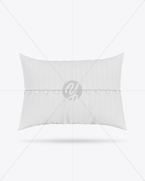 Pillow with Buttons Mockup PSD #3