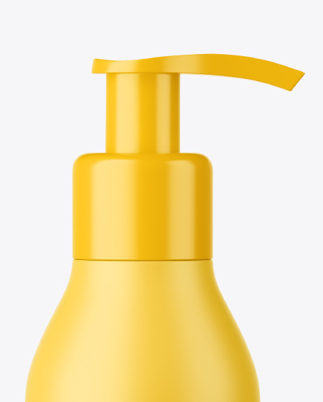 Conditioner Bottle Mockup PSD #1