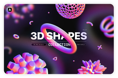 3D Shapes collection