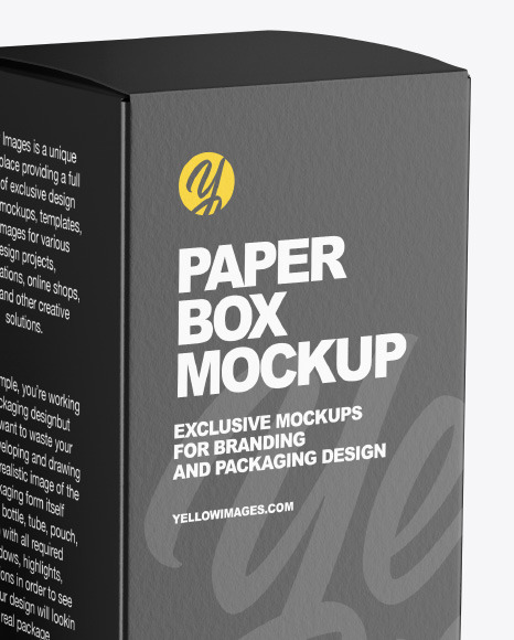 Frosted Glass Dropper Bottle w  Paper Box Mockup PSD #6
