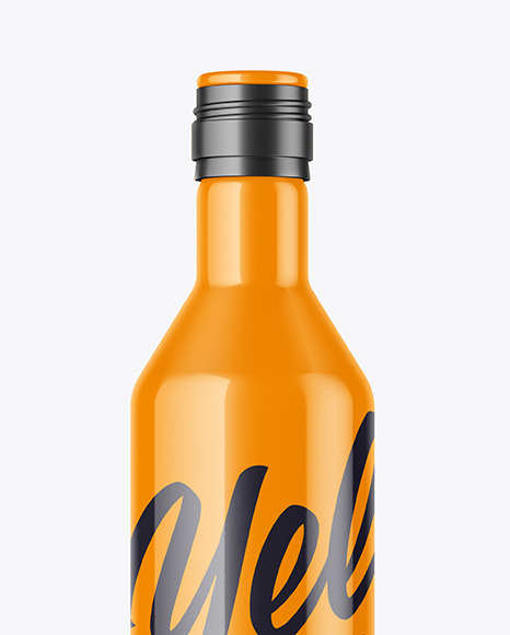 Glossy Bottle Mockup PSD #1