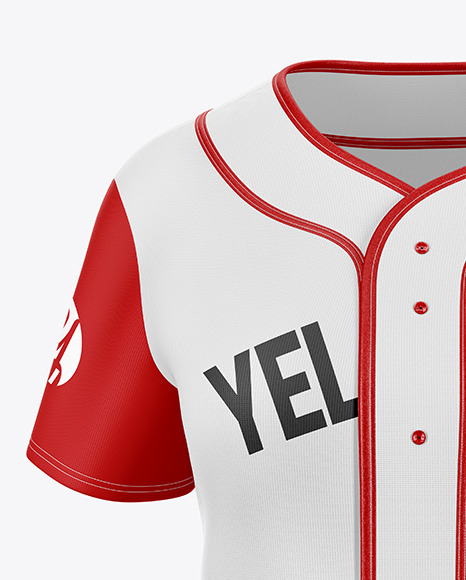 Women s Baseball Jersey Mockup PSD #2
