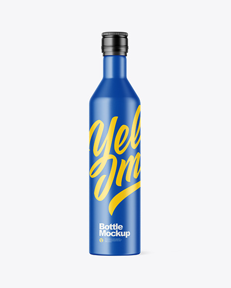 Matte Bottle Mockup