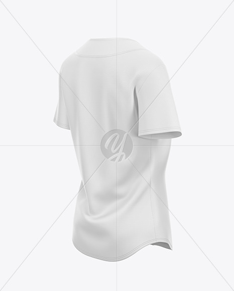 Women s Baseball Jersey Mockup PSD #3