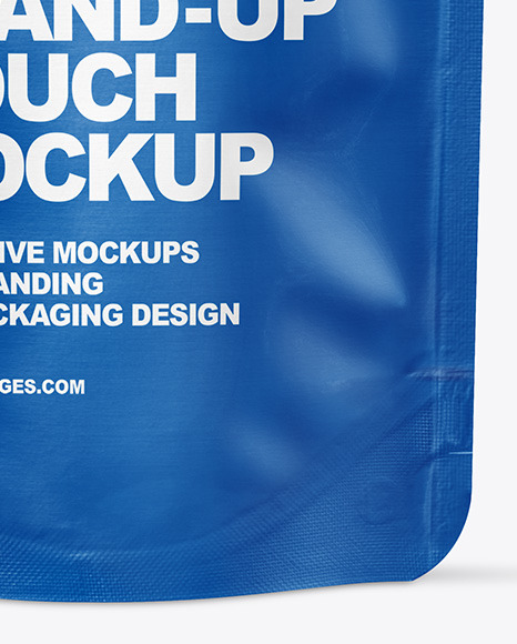 Matte Stand up Pouch Mockup PSD #6