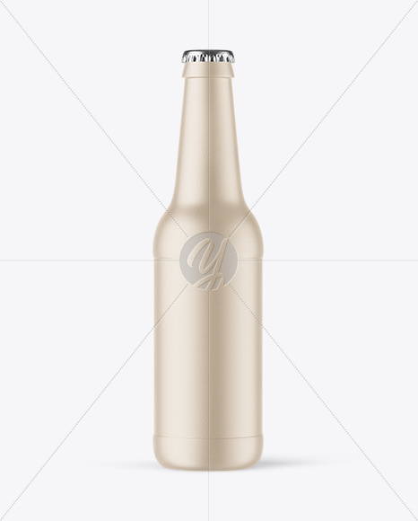 Ceramic Beer Bottle Mockup PSD #3
